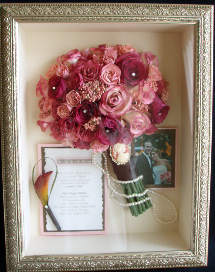 Wedding flowers preservation